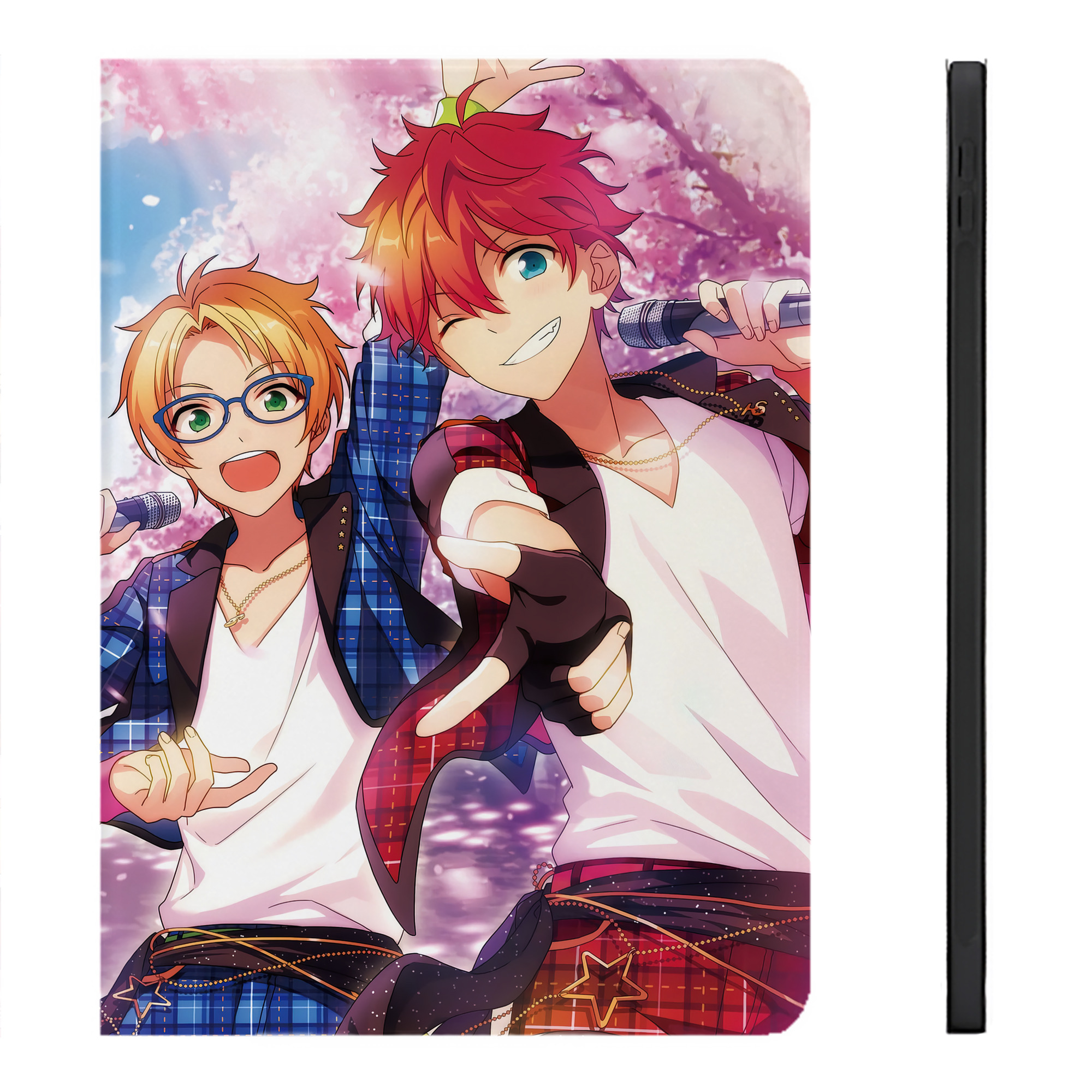 （画像用） あんさんぶるスターズ! Ensemble Stars IPadケース ペンホルダー付き ブックスタイルデザイン